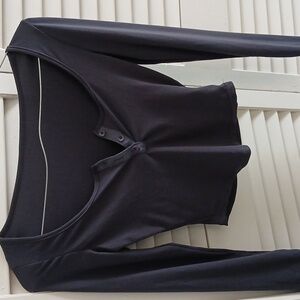 Dazy Athlesiure Crop Long Sleeve Top